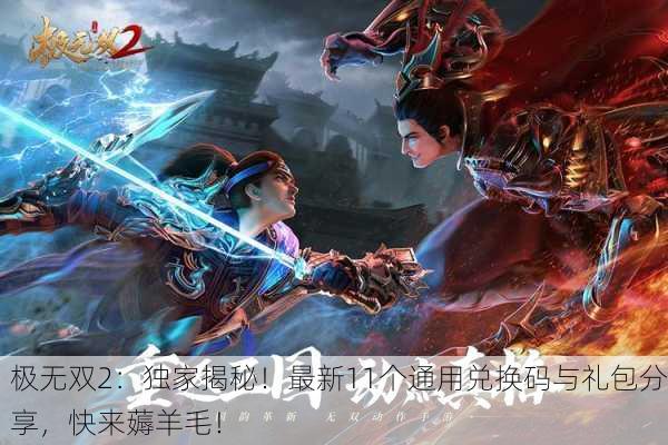 极无双2：独家揭秘！最新11个通用兑换码与礼包分享，快来薅羊毛！