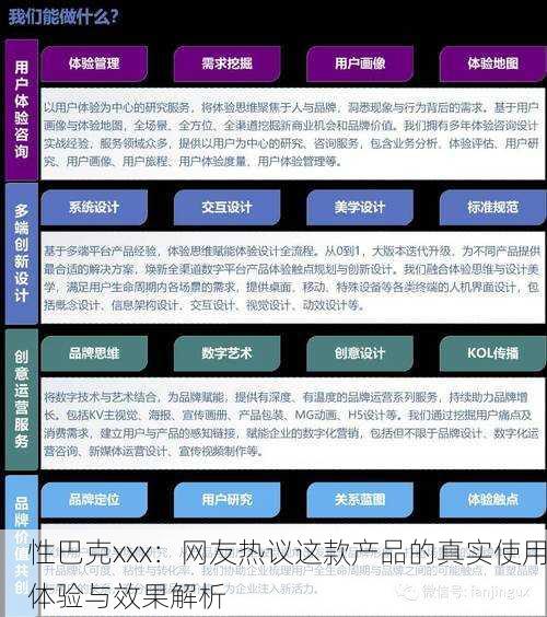 性巴克xxx：网友热议这款产品的真实使用体验与效果解析
