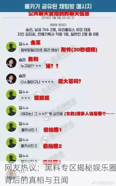 网友热议：黑料专区揭秘娱乐圈背后的真相与丑闻