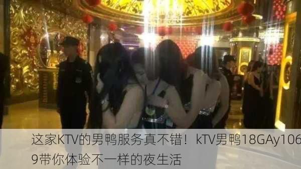 这家KTV的男鸭服务真不错！kTV男鸭18GAy1069带你体验不一样的夜生活