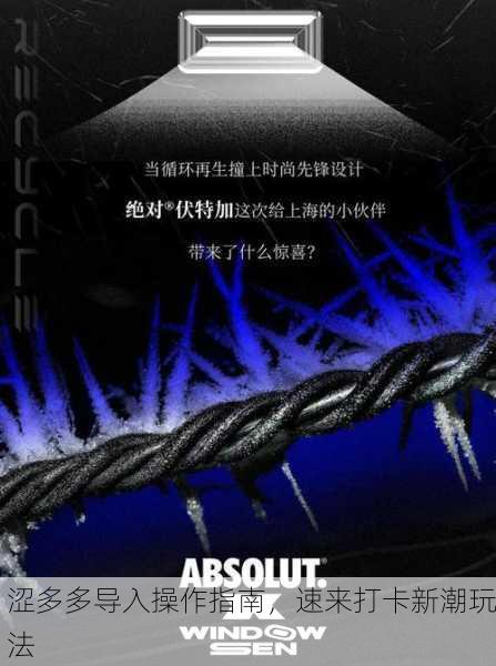 涩多多导入操作指南，速来打卡新潮玩法