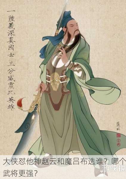 大侠怼他神赵云和魔吕布选谁？哪个武将更强？