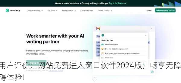 用户评价：网站免费进入窗口软件2024版，畅享无障碍体验！