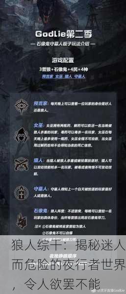 狼人综干：揭秘迷人而危险的夜行者世界，令人欲罢不能