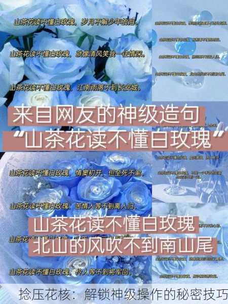 捻压花核：解锁神级操作的秘密技巧