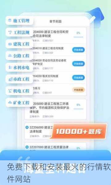 免费下载和安装最火的行情软件网站
