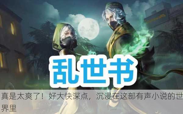 真是太爽了！好大快深点，沉浸在这部有声小说的世界里