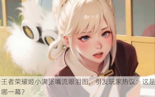 王者荣耀姬小满张嘴流眼泪图，引发玩家热议：这是哪一幕？