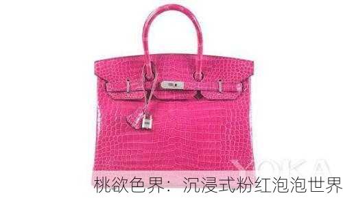 桃欲色界：沉浸式粉红泡泡世界