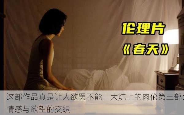 这部作品真是让人欲罢不能！大炕上的肉伦第三部：情感与欲望的交织