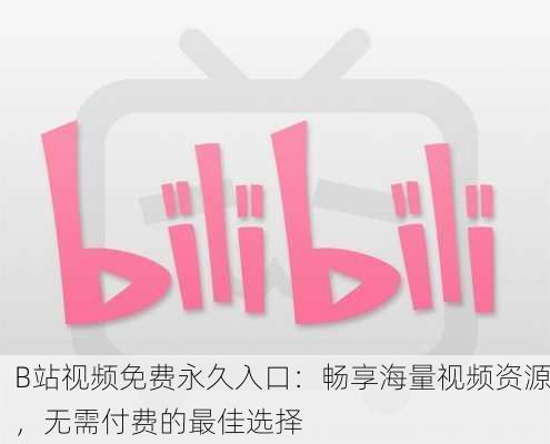B站视频免费永久入口：畅享海量视频资源，无需付费的最佳选择