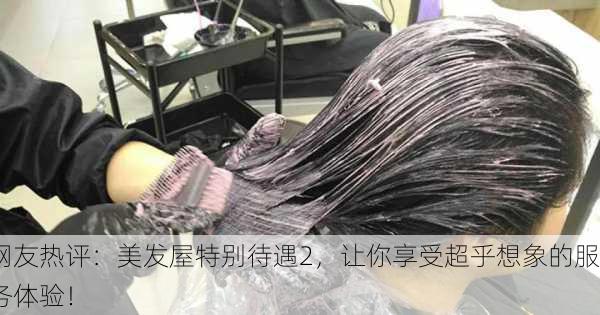 网友热评：美发屋特别待遇2，让你享受超乎想象的服务体验！