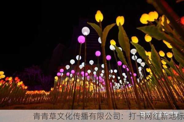 青青草文化传播有限公司：打卡网红新地标