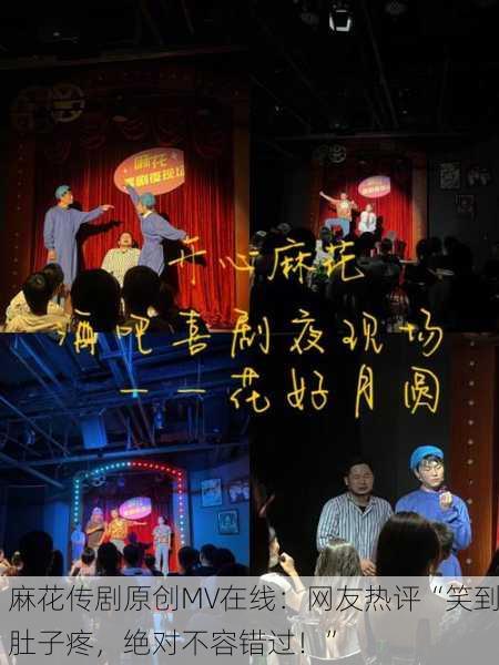 麻花传剧原创MV在线：网友热评“笑到肚子疼，绝对不容错过！”