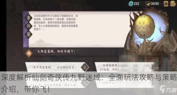 深度解析仙剑奇侠传九野迷域：全面玩法攻略与策略介绍，带你飞！