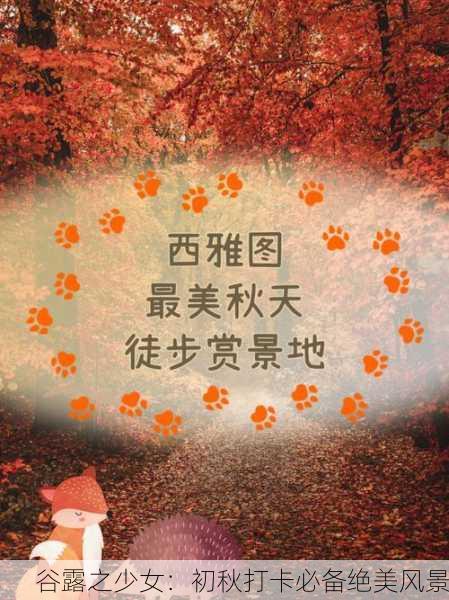 谷露之少女：初秋打卡必备绝美风景