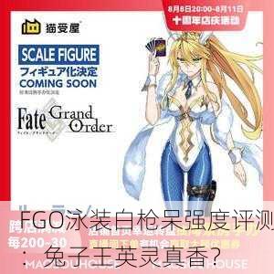 FGO泳装白枪呆强度评测：兔子王英灵真香？
