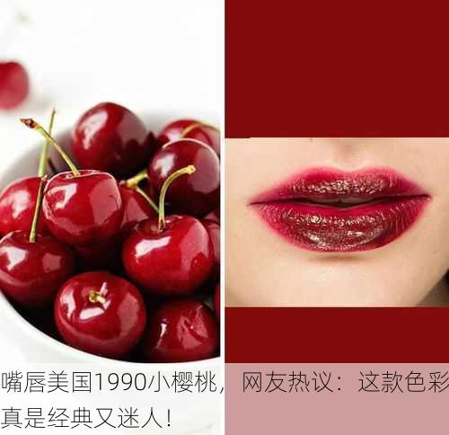嘴唇美国1990小樱桃，网友热议：这款色彩真是经典又迷人！