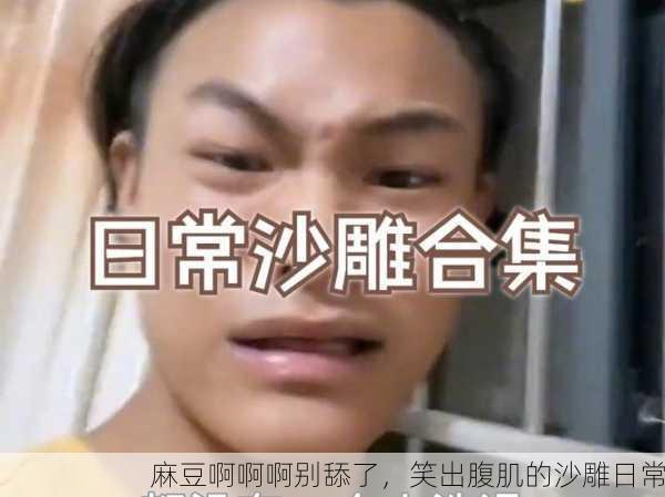 麻豆啊啊啊别舔了，笑出腹肌的沙雕日常