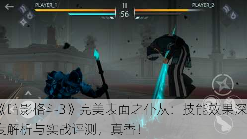 《暗影格斗3》完美表面之仆从：技能效果深度解析与实战评测，真香！
