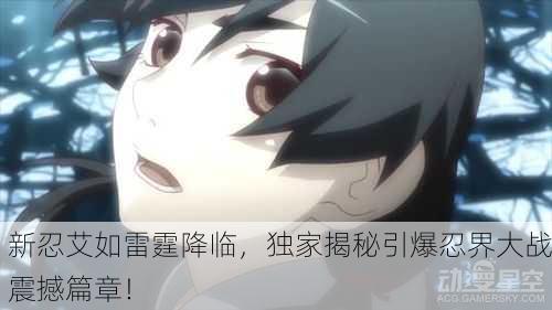 新忍艾如雷霆降临，独家揭秘引爆忍界大战震撼篇章！