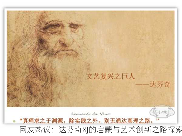 网友热议：达芬奇XJ的启蒙与艺术创新之路探索