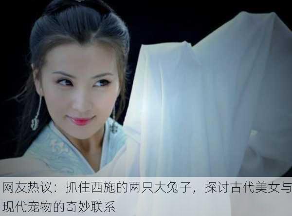 网友热议：抓住西施的两只大兔子，探讨古代美女与现代宠物的奇妙联系
