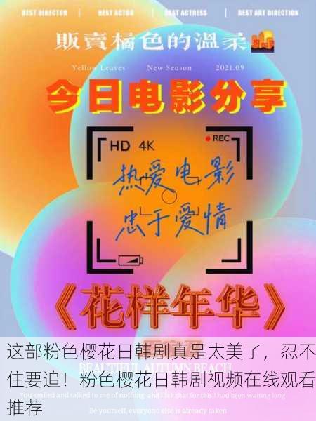 这部粉色樱花日韩剧真是太美了，忍不住要追！粉色樱花日韩剧视频在线观看推荐