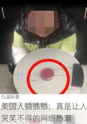 美国人插插插，真是让人哭笑不得的网络热潮