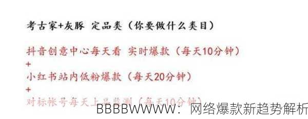 BBBBWWWW：网络爆款新趋势解析