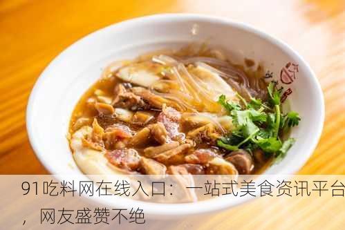 91吃料网在线入口：一站式美食资讯平台，网友盛赞不绝