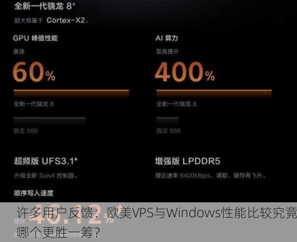 许多用户反馈：欧美VPS与Windows性能比较究竟哪个更胜一筹？