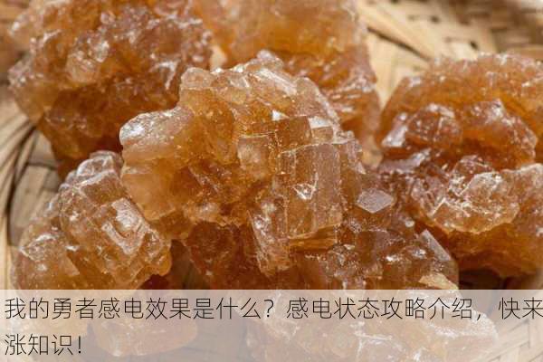我的勇者感电效果是什么？感电状态攻略介绍，快来涨知识！