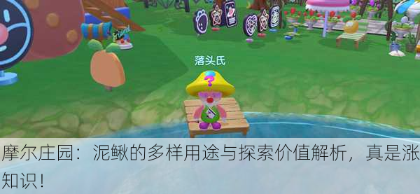 摩尔庄园：泥鳅的多样用途与探索价值解析，真是涨知识！