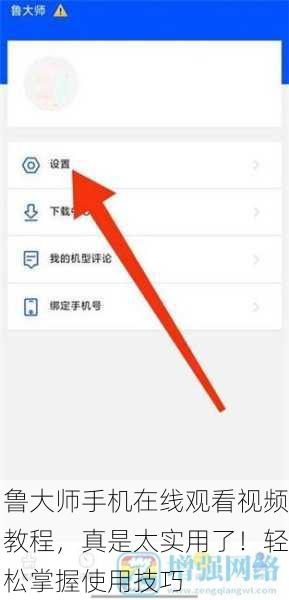 鲁大师手机在线观看视频教程，真是太实用了！轻松掌握使用技巧