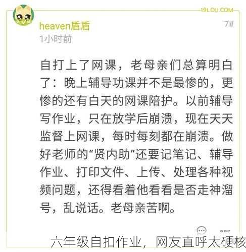 六年级自扣作业，网友直呼太硬核