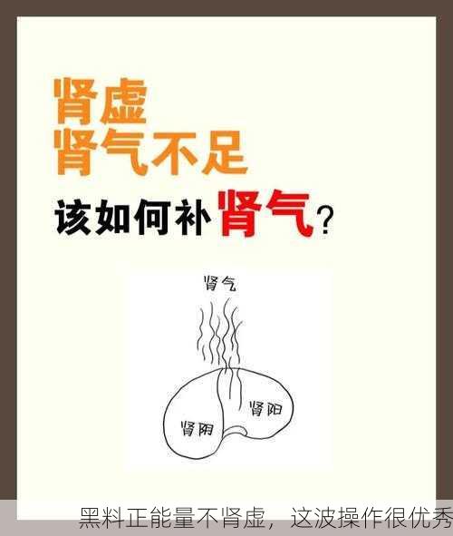 黑料正能量不肾虚，这波操作很优秀