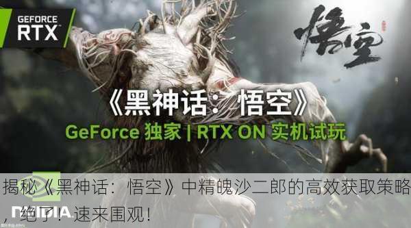 揭秘《黑神话：悟空》中精魄沙二郎的高效获取策略，绝了！速来围观！