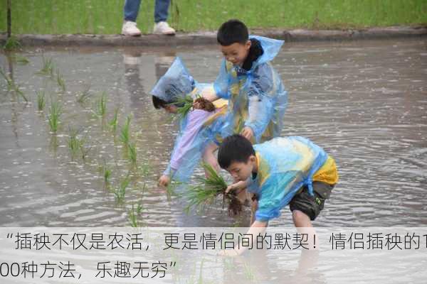 “插秧不仅是农活，更是情侣间的默契！情侣插秧的100种方法，乐趣无穷”