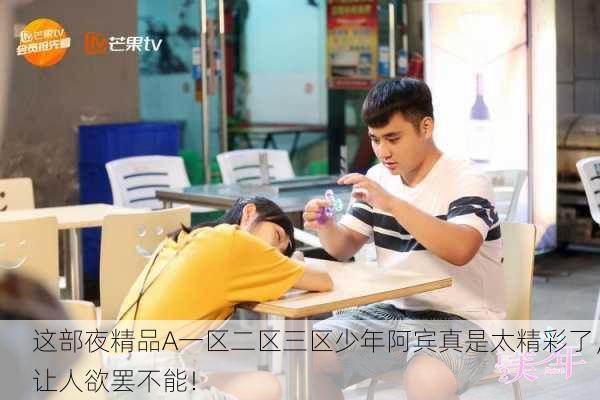 这部夜精品A一区二区三区少年阿宾真是太精彩了，让人欲罢不能！