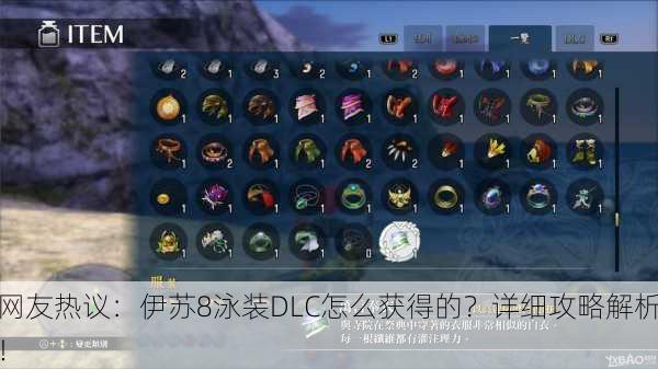 网友热议：伊苏8泳装DLC怎么获得的？详细攻略解析！