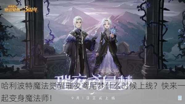 哈利波特魔法觉醒璀夜鸢尾梦什么时候上线？快来一起变身魔法师！
