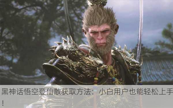 黑神话悟空登仙散获取方法：小白用户也能轻松上手！