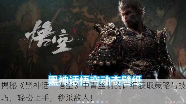 揭秘《黑神话：悟空》中青丝刺的详细获取策略与技巧，轻松上手，秒杀敌人！