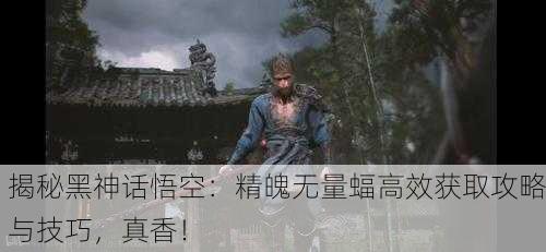 揭秘黑神话悟空：精魄无量蝠高效获取攻略与技巧，真香！