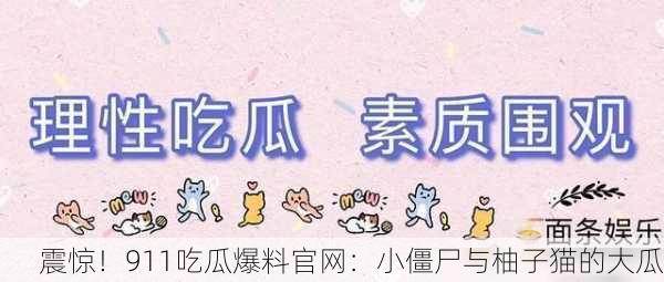 震惊！911吃瓜爆料官网：小僵尸与柚子猫的大瓜