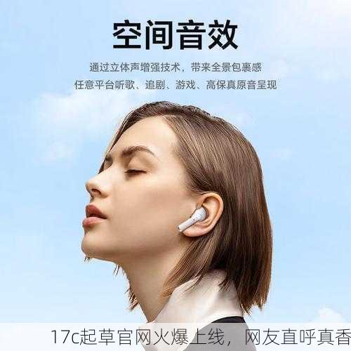 17c起草官网火爆上线，网友直呼真香