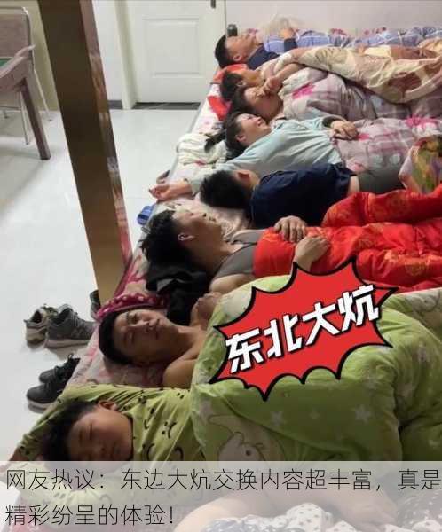 网友热议：东边大炕交换内容超丰富，真是精彩纷呈的体验！