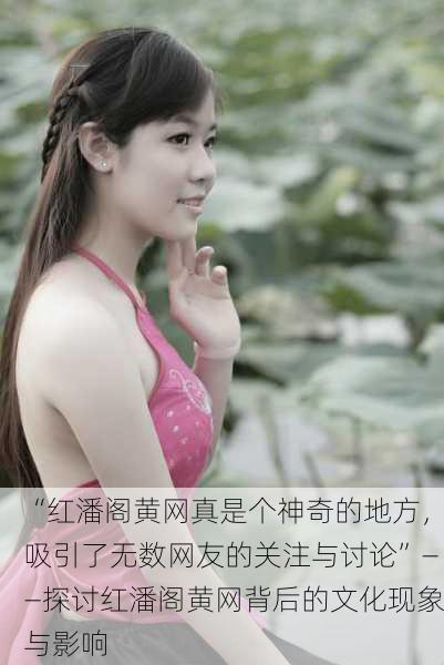 “红潘阁黄网真是个神奇的地方，吸引了无数网友的关注与讨论”——探讨红潘阁黄网背后的文化现象与影响