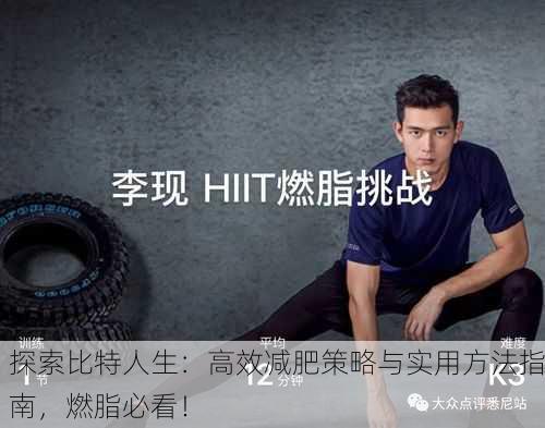 探索比特人生：高效减肥策略与实用方法指南，燃脂必看！